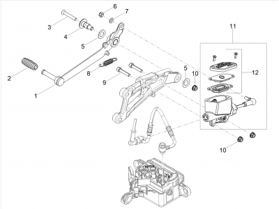 Αντλία φρένου πίσω